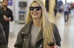 Yasmin Brunet desembarca para grande final do BBB 24: ‘Aeroporto do Rio’