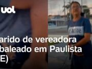 Marido de vereadora é baleado em briga com equipe de outra parlamentar em Paulista (PE)