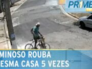 Casal tem casa invadida cinco vezes em um fim de semana em SP; veja