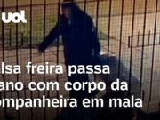 Freira falsa carregava corpo de companheira em mala por um ano no Chile; veja