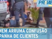 Homem não paga conta e é detido após confusão em bar no MA; veja