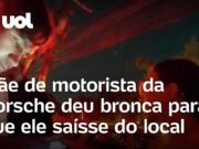 Mãe de motorista deu bronca para filho ir embora do local do acidente: ‘Vamos, Fernando”