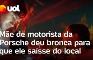 Mãe de motorista deu bronca para filho ir embora do local do acidente: ‘Vamos, Fernando”