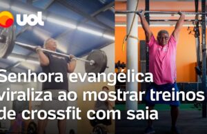 Senhora evangélica mostra treinos de crossfit com saia até o joelho e viraliza; veja