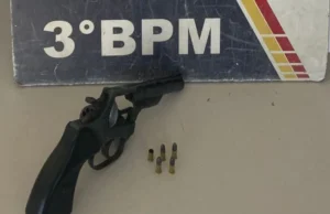 PM apreende adolescente em flagrante tentando roubar posto de combustível