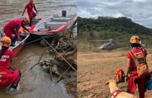 Bombeiros de MT procuram por 6 vítimas desaparecidas no Rio Grande do Sul