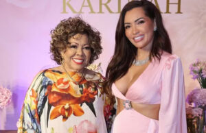Alcione abre sua casa e prepara jantar de aniversário da afilhada e cantora: ‘Karinah’