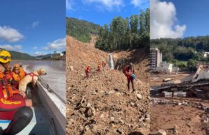 Bombeiros de MT já resgataram 44 pessoas e 18 animais no RS