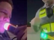 Homem grava blitz para provar que não está bêbado e é multado por uso do celular; veja