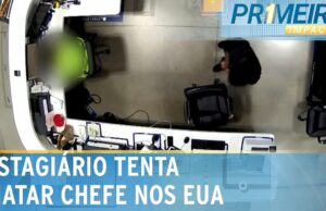 Homem tenta matar chefe pelas costas, arma falha e é morto pela polícia; veja