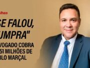 “Se você falou, cumpra”, diz advogado que pede R$ 51 milhões a Pablo Marçal