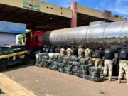 Motorista é preso transportando 900 kg de drogas em caminhão
