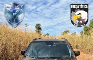 PM prende trio por roubo e sequestro em Várzea Grande; veículo é recuperado