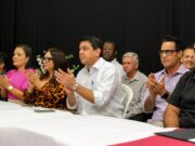 Prefeituta de VG empossa novos agentes de saúde e distribui kits de segurança