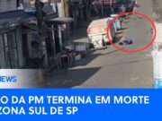 Abordagem da PM termina com homem morto e dois policiais baleados em Paraisópolis (SP)