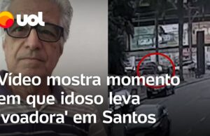 Idoso morre após ‘voadora’: Vídeo mostra momento em que motorista agride