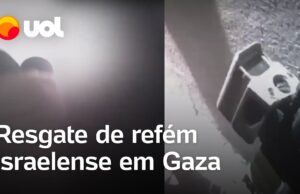 Vídeo mostra resgate de refém israelense após 245 dias em Gaza
