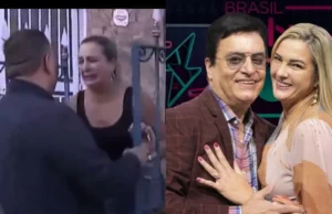 SBT exibe ex-esposa em desespero ao encontrar corpo de Nahim; veja