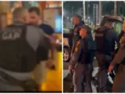 Vídeo: Confusão em bar da Praça Popular termina com procurador e defensor detidos