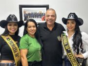 Rainha e princesa do Rodeio de Cuiabá visitam presidente do Sindicato Rural; veja vídeo
