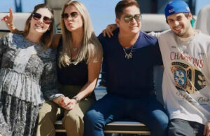 Leonardo e família passeiam no barco de R$ 750 mil que ganhou de presente: ‘Talismã’