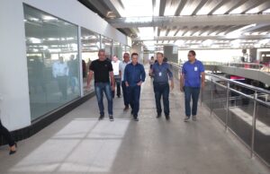 Botelho visita Rodoviária de Cuiabá para discutir retirada de dependentes químicos