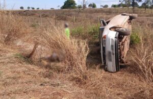 Motorista perde controle, cai de ribanceira e morre em MT