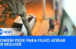 Homem pede para filho atirar em mulher durante acertos de contas no ES; veja