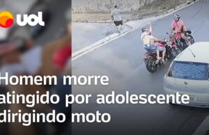 Homem morre atingido por adolescente dirigindo moto na zona leste de SP; veja