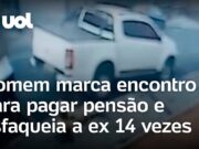 Homem marca encontro para pagar pensão e esfaqueia a ex 14 vezes em MG; veja