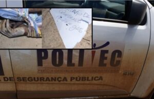 Homem é morto a pauladas e bilhete avisa: “ladrão de quebrada”