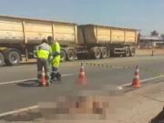 Caminhoneiro que atropelou e matou travesti em VG é preso fugindo para a Bahia