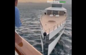 Superiate da viúva de Steve Jobs ‘à deriva’ atinge embarcação de bilionário mexicano