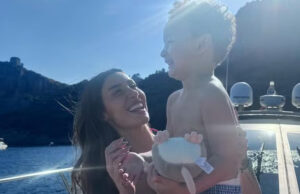 Bianca Andrade curte viagem em praia com o filho e namorado italiano; ‘Paradisíaco!’