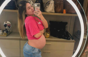 Na reta final da gestação, Virginia Fonseca exibe barrigão de grávida; ‘José Leonardo’