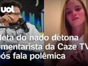 Olimpíadas 2024: Atleta do nado detona comentarista da Caze TV; veja