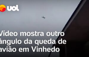 Acidente aéreo em Vinhedo: Vídeo mostra outro ângulo da queda da aeronave
