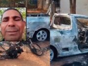 Homem que executou e ateou fogo em casal é preso em Jaciara