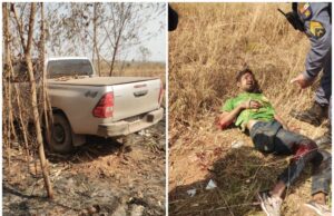 Ladrão de Hilux é baleado durante fuga em VG; comparsa consegue fugir