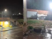 Chuva surpreende cidades de MT após mais de 100 dias de seca