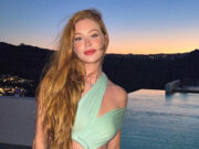Marina Ruy Barbosa exibe curvas e tira onda de maiô branco: ‘Me achei gata’