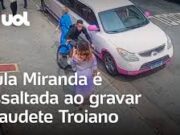 Sula Miranda é roubada durante gravação com Claudete Troiano em São Paulo; veja