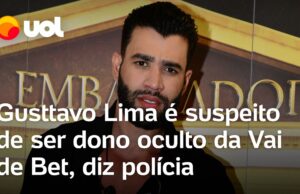 No Fantástico: Gusttavo Lima é suspeito de ser dono oculto da Vai de Bet; veja