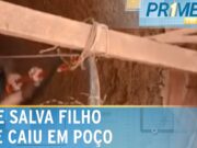 Mãe pula em poço para salvar filho pequeno em Rondônia; veja