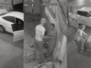 Carro da mãe de Dante é recuperado um dia depois com andador e chave no contato