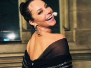 Paolla Oliveira dança samba em frente à Torre Eiffel, a pedido de seguidor: ‘Sambou’