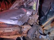 Duas pessoas ficam feridas após acidente envolvendo dois carros em Juscimeira