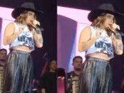 Lauana Prado discute com prefeito de Abadiânia em show: “Você me respeita”