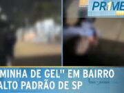 Grupo atira com arma de gel em pessoas em rua de alto padrão de SP; veja
