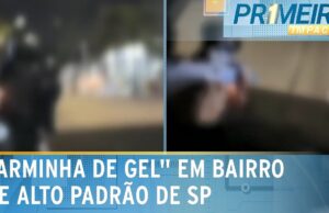 Grupo atira com arma de gel em pessoas em rua de alto padrão de SP; veja